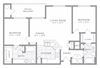 B2 Floor Plan B2 Floor Plan at AVE Clifton, Clifton, 07012