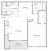 A2 Floor Plan A2 Floor Plan at AVE Malvern, Pennsylvania, 19355