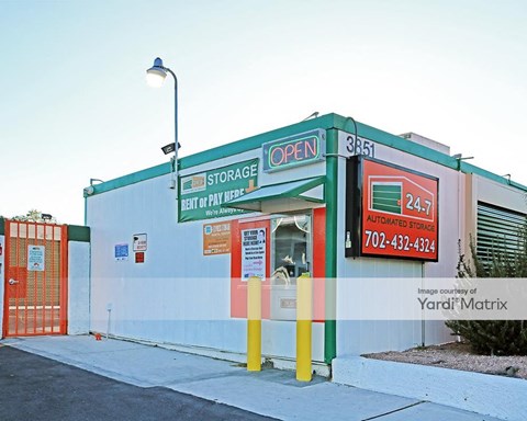 Storage Units for Rent available at 3851 Vegas Drive, Las Vegas, NV 89108