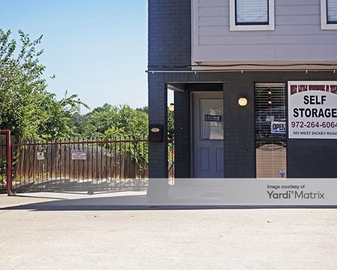 Storage Units for Rent available at 585 West Dickey Road, Grand Prairie, TX 75051