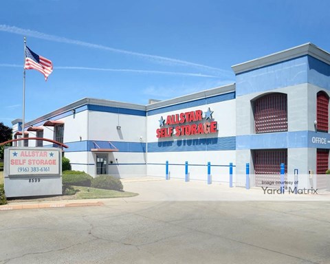 Storage Units for Rent available at 8599 Folsom Blvd, Sacramento, CA 95826