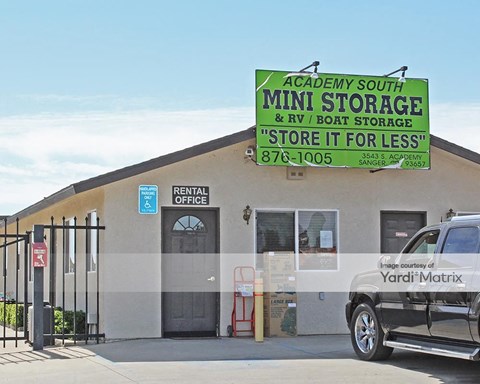Storage Units for Rent available at 3543 South Academy Avenue, Sanger, CA 93657