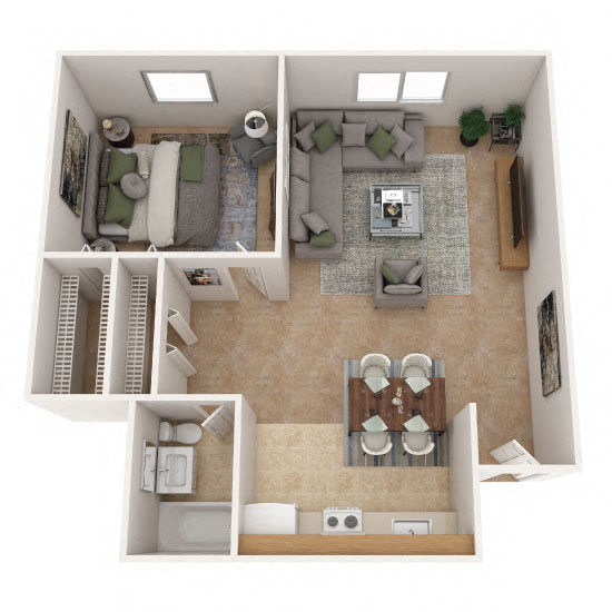 One Bedroom Jr