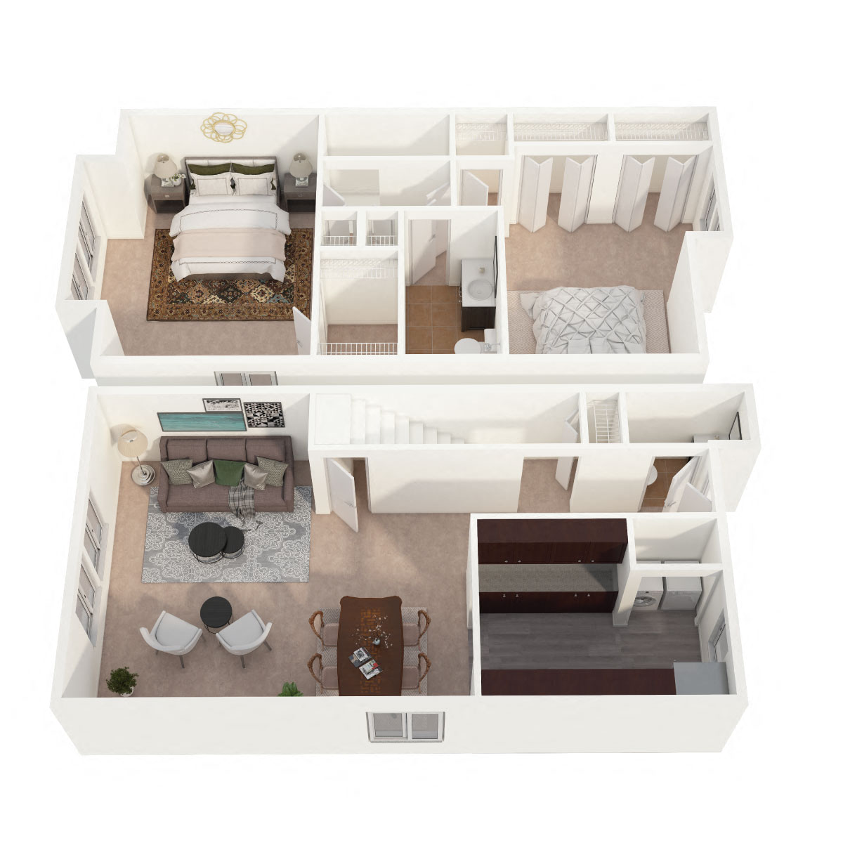 OakviewEstates_2BedTownhome_1Bath_1074sqft