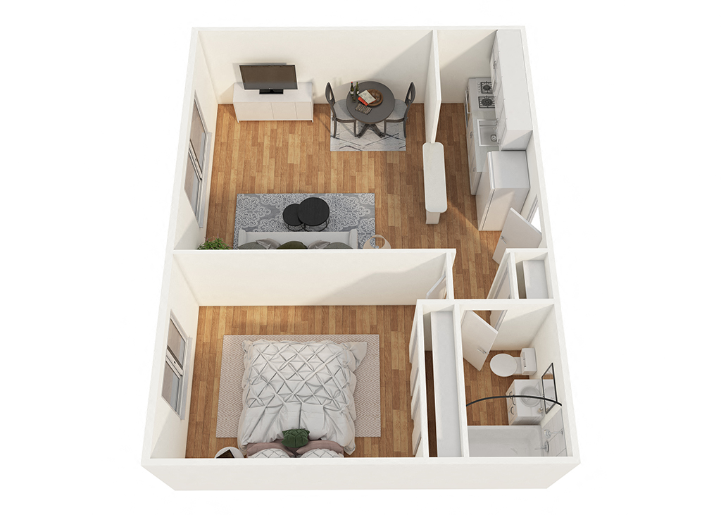 1 Bed Jr