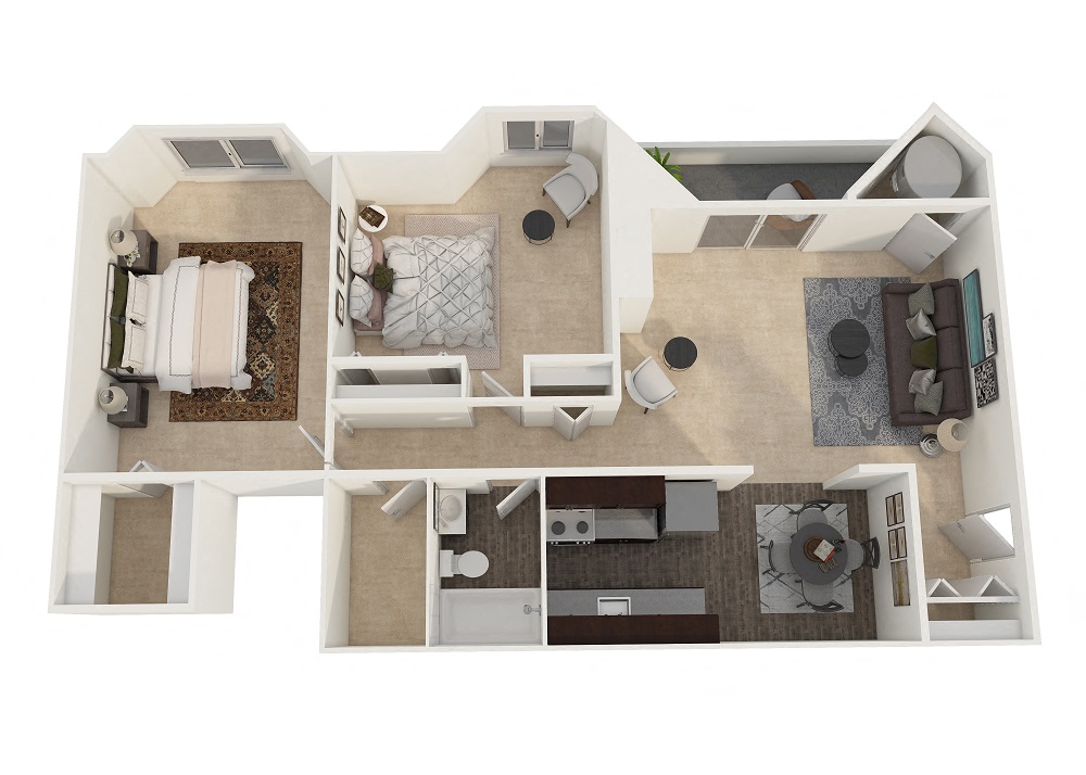 2 Bed