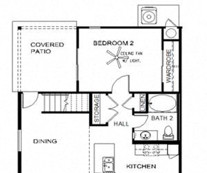 Model D Townhouse 2 Bedroom