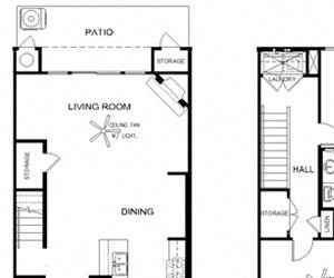 Model F 2 Bedroom Townhouse