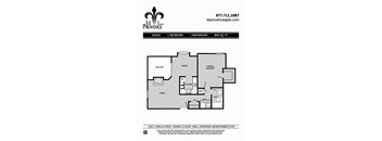 Degas, Upstairs Floor Plan at Le Provence at the Dominion, Fresno, CA, 93720