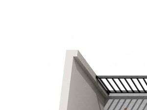 2 Bedroom 3D Floorplan