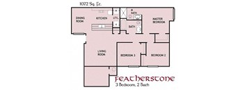 3 Bedroom Floorplan
