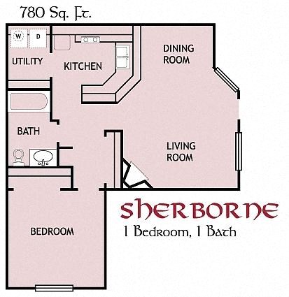 1 Bedroom Floorplan