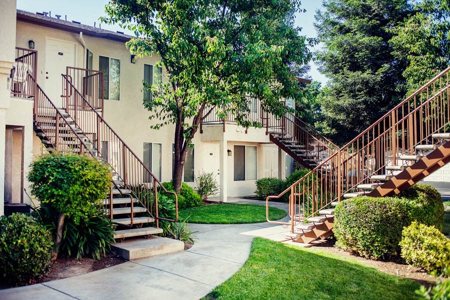 Apartment Home Building and Breezeway