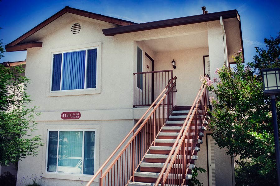 Apartment Home Entrance Stairway