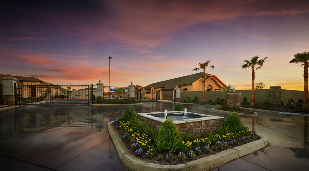 Entrance Gate and Fountain