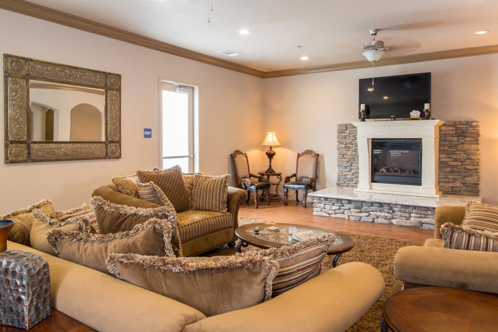 Clubhouse Area with Furniture