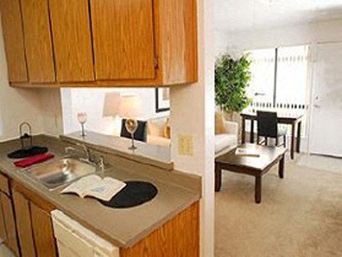 Kitchen and dining view