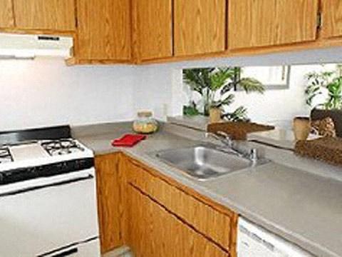 Kitchen with view of sink area