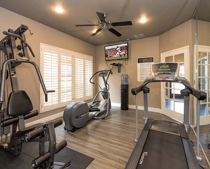 Apartments in Citrus Heights CA - Foxborough - Fitness Center with Exercise Equipment