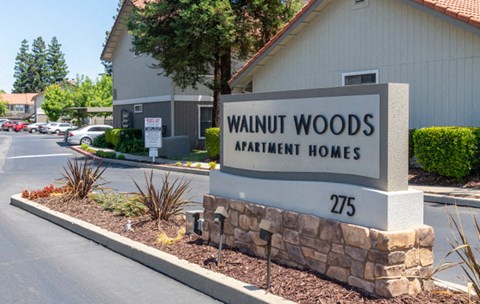 Entry monument sign