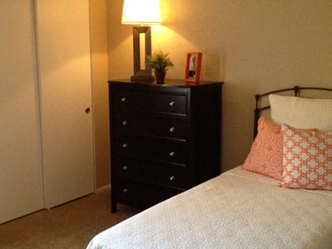 The Grove Apartments in Davis, CA, near UC Davis Bedroom