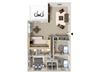 three bedroom floor plan l Las Ventanas Apartments in Pleasanton CA