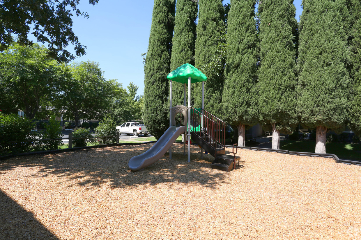 Playground at Forest Park apartments in Chico