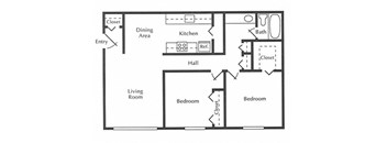 2x1 units available at Forest Park | Chico, CA 