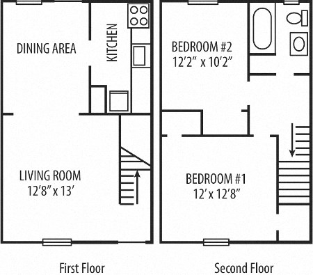 801 Holly Springs Ave 2 Beds Apartment, Townhouse, Affordable for Rent - Photo Gallery