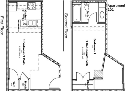 1309 W Broad Street 1-3 Beds Apartment for Rent - Photo Gallery 4