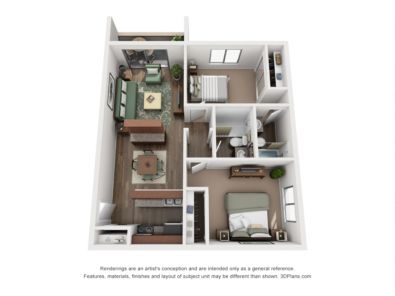 Two Bedroom