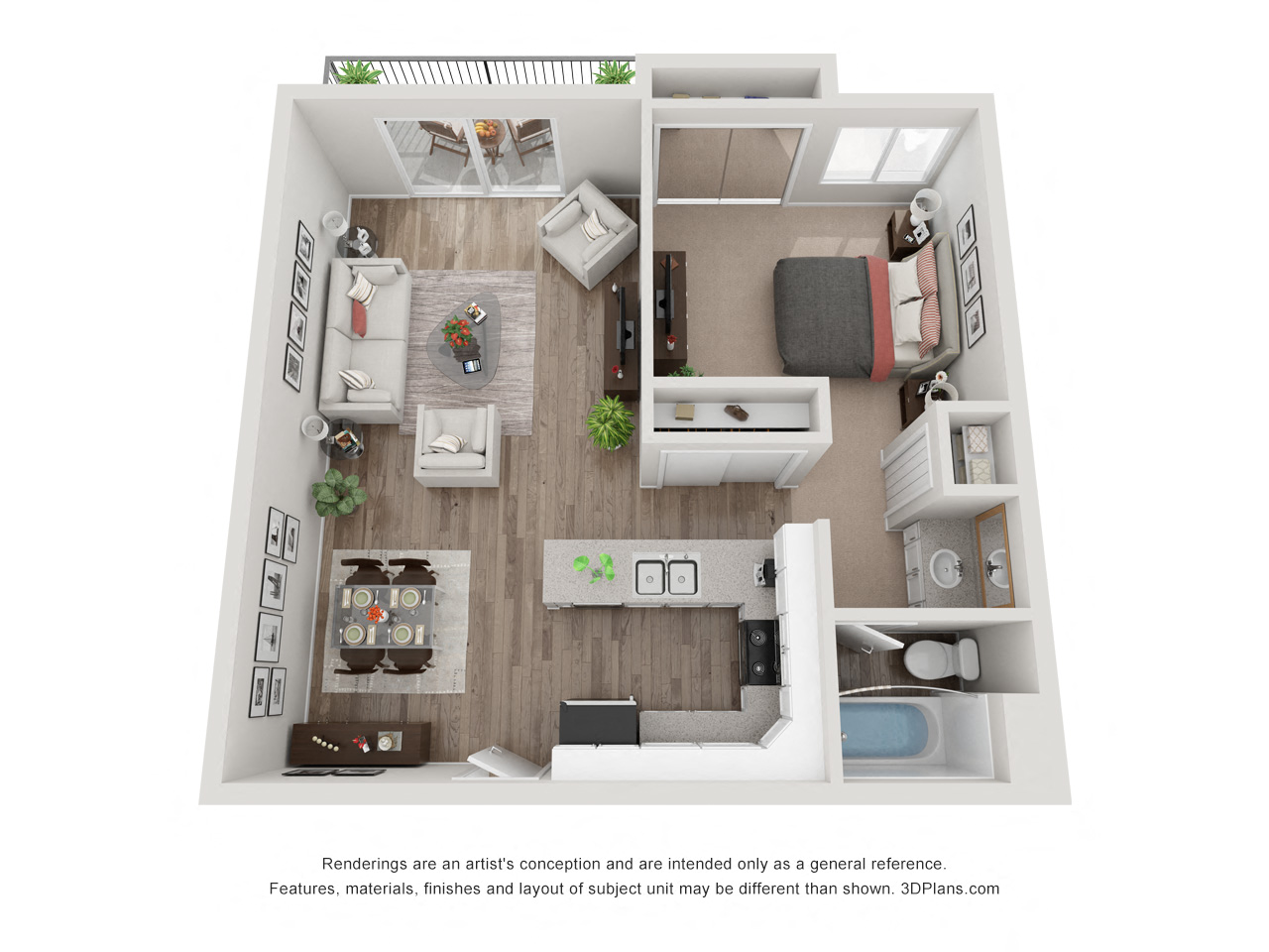 1 Bedroom