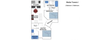 Two Bedroom Two Bath