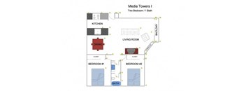 Two Bedroom One Bath