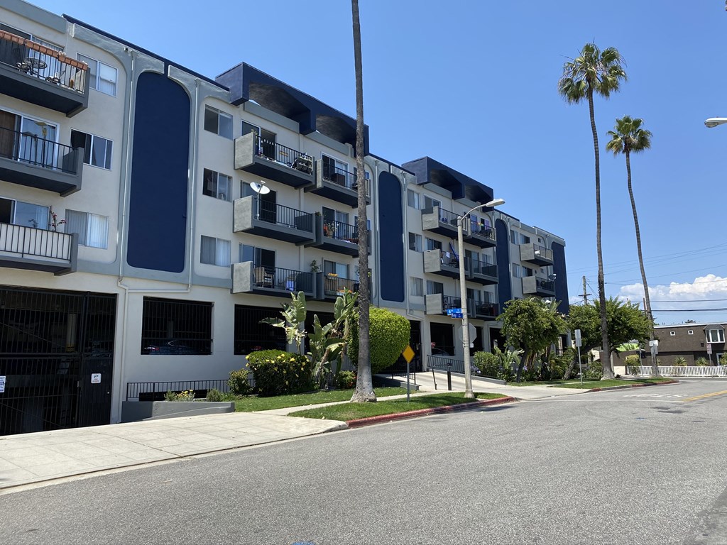 the building where the apartment is located