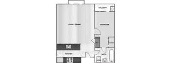 1 Bedroom A