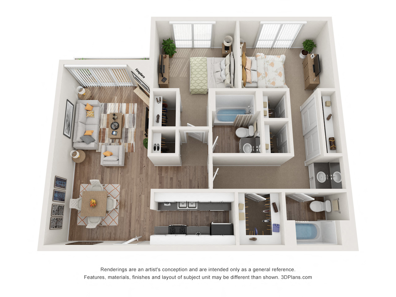 Two Bedroom A