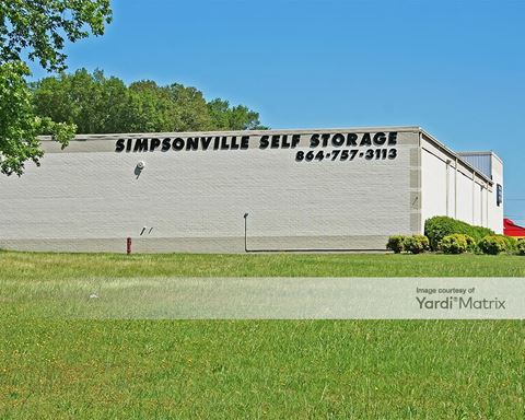 Storage Units for Rent available at 1108 NE Main Street, Simpsonville, SC 29681