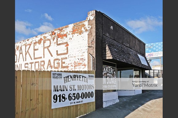Baker S Mini Storage 211 West Main Street Henryetta Rentcafe
