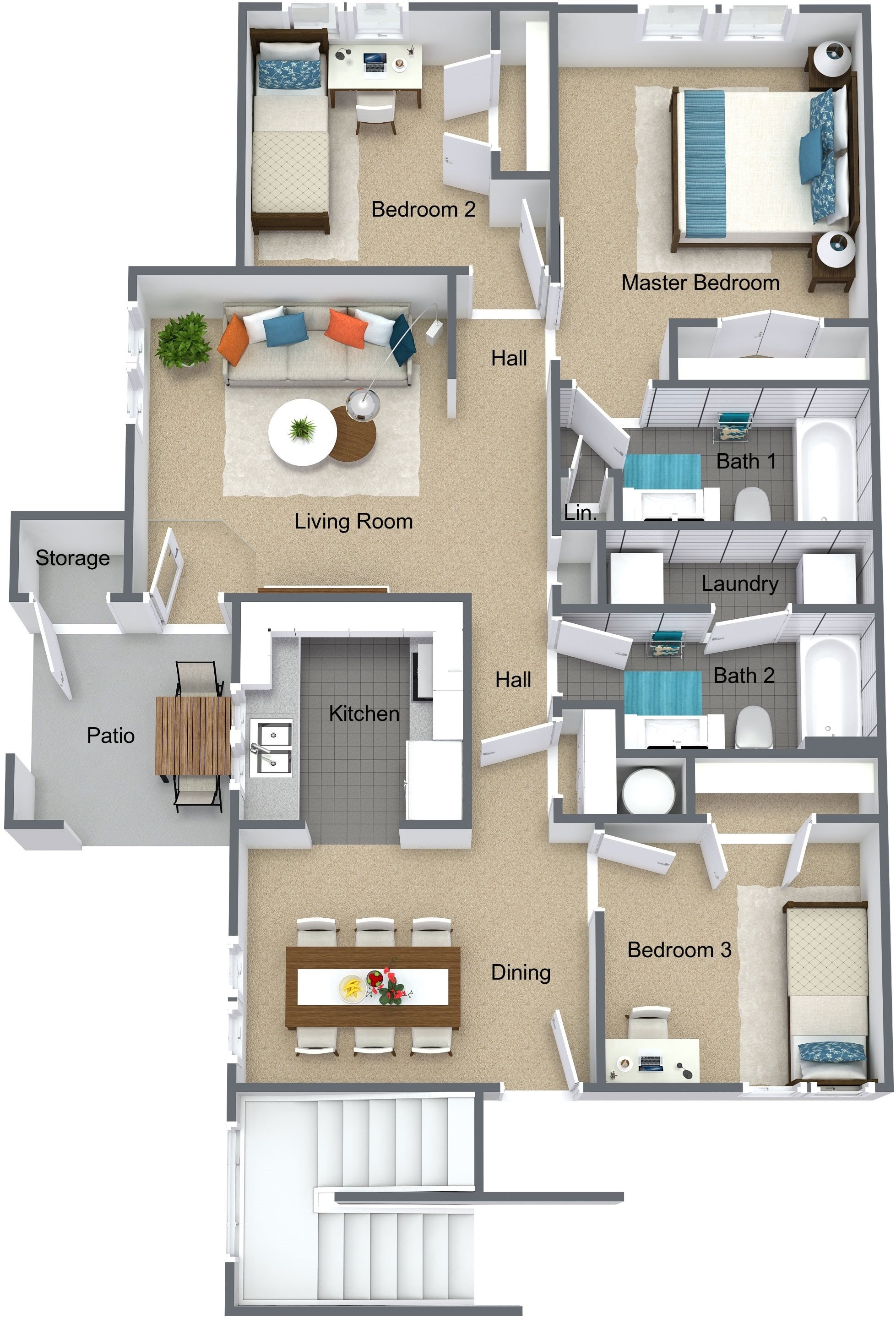 Floor Plans Of Willow Bend Apartments In Durham Nc