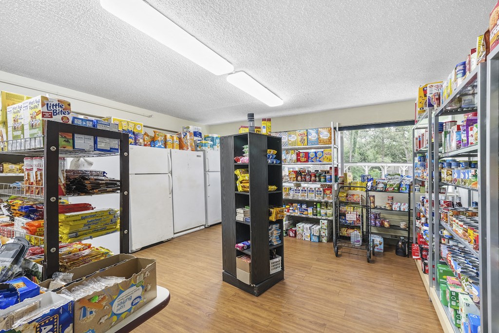 the store is full of toys and other products