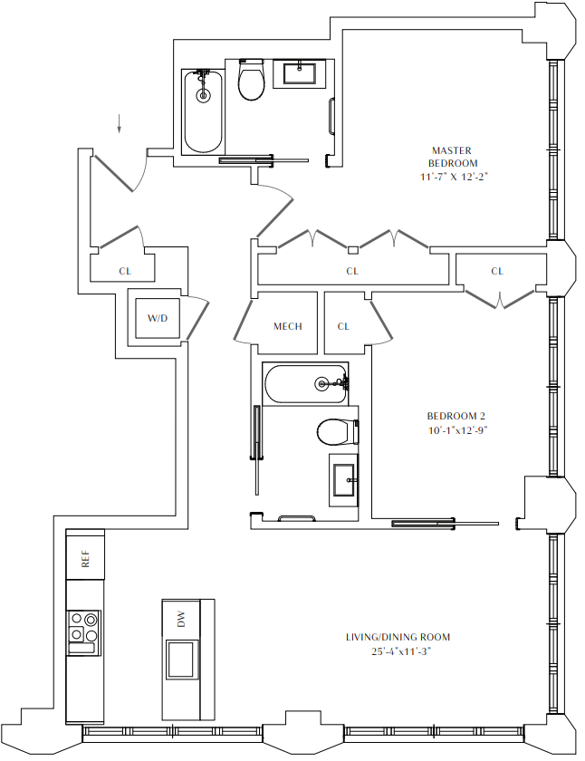1357 R Street, NW Studio-2 Beds Apartment for Rent - Photo Gallery 27