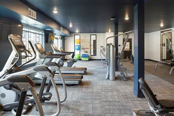 Cardio Machines In Gym at The McMillan, Shoreview, Minnesota