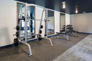 Fitness Center With Modern Equipment at The McMillan, Shoreview