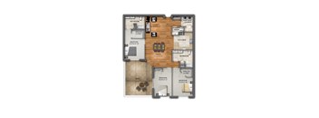 3BR 2.5BA Flat