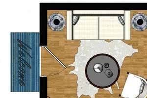 The Birmingham The Mill at 601 Apartments in Prattville 1x1 Birmingham Floor Plan