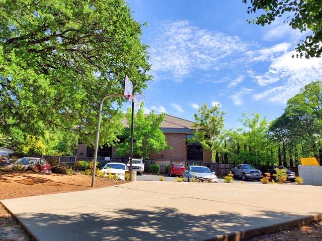 Basketball court at Cameron Park Village Apartments, California, 95682