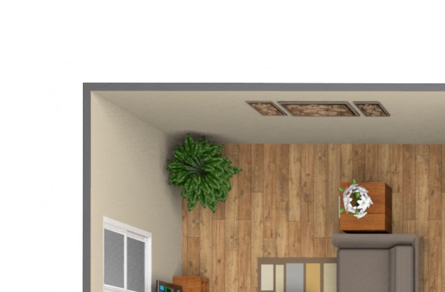 1-Bedroom floor plan