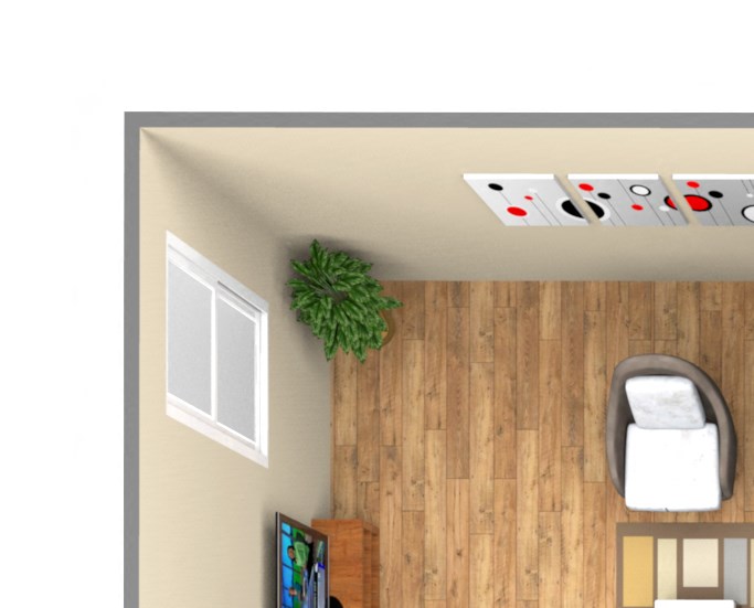 1-Bedroom floor plan