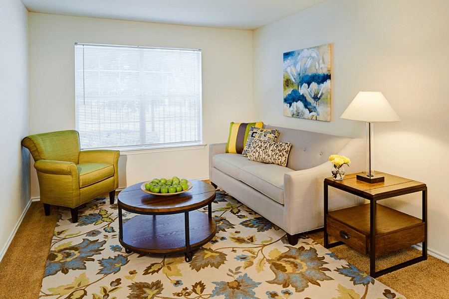 Furnished living room